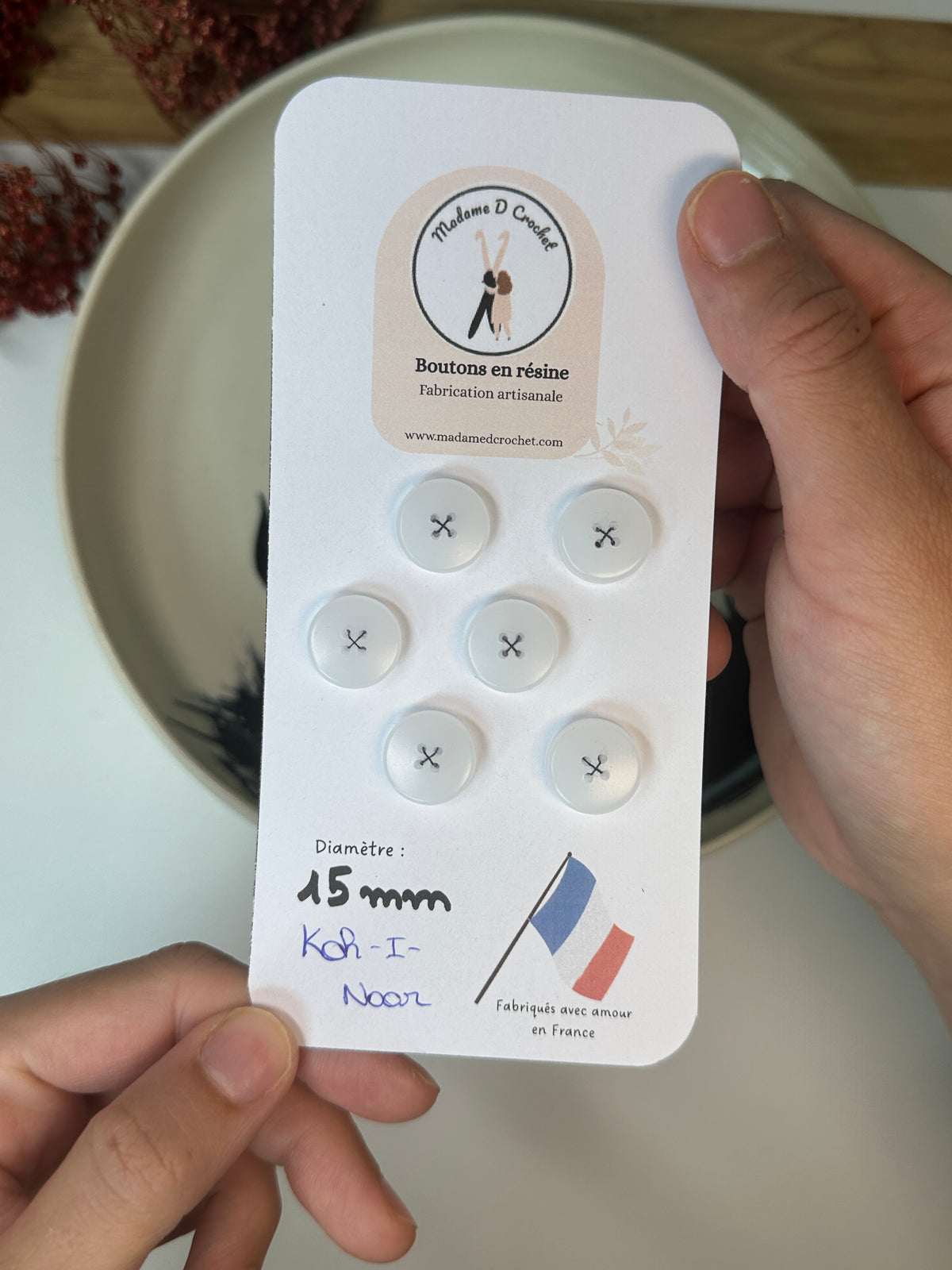 Précieux 15mm lisse