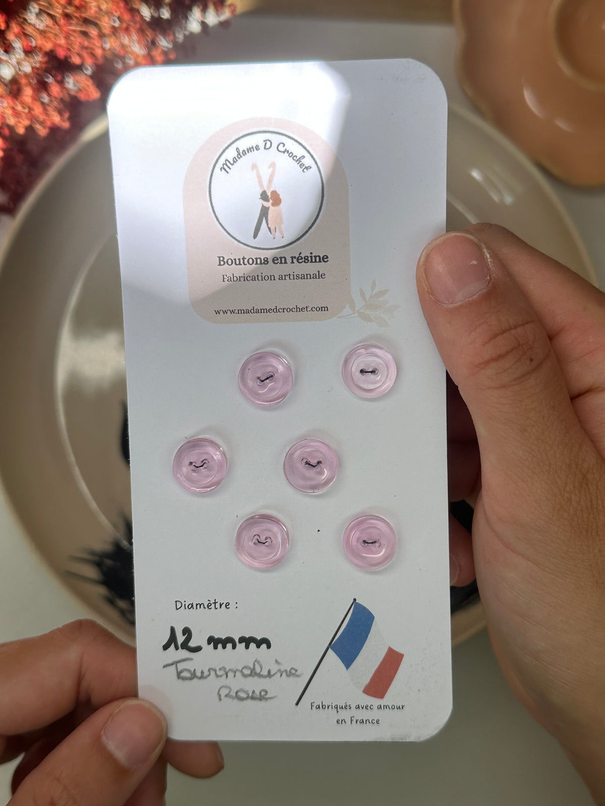 Précieux 12mm avec bordure