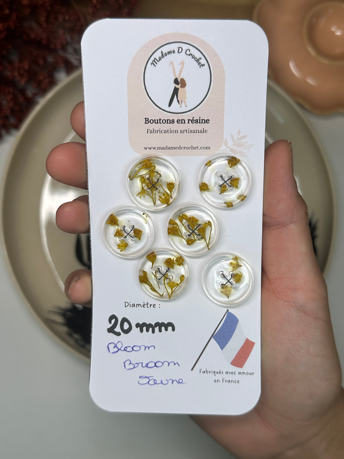 Délicats 20mm lisse