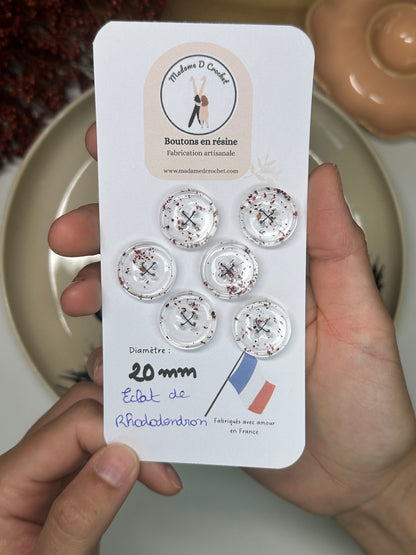 Délicats 20mm avec bordure