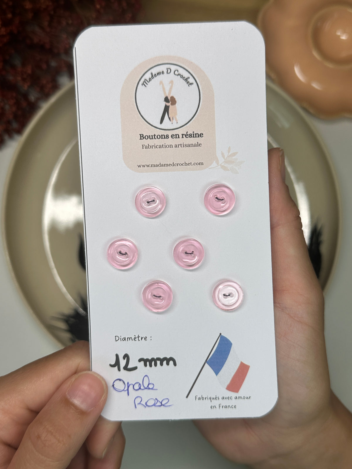 Précieux 12mm avec bordure