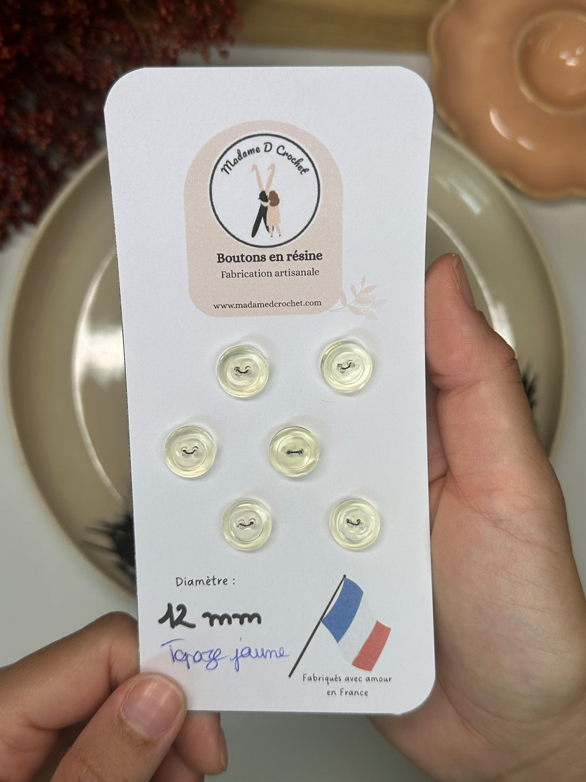 Précieux 12mm avec bordure