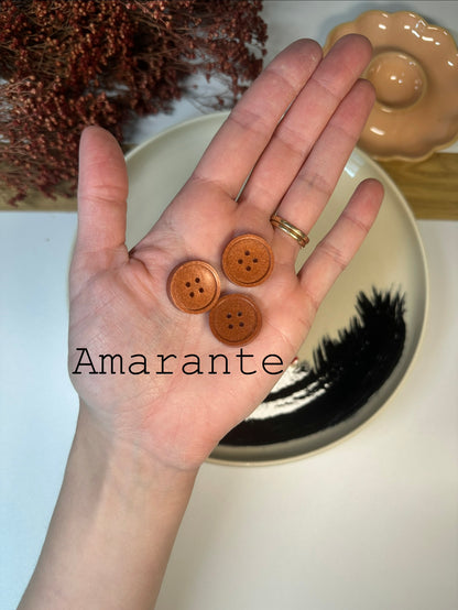 Boutons pailletés 20mm avec bordure