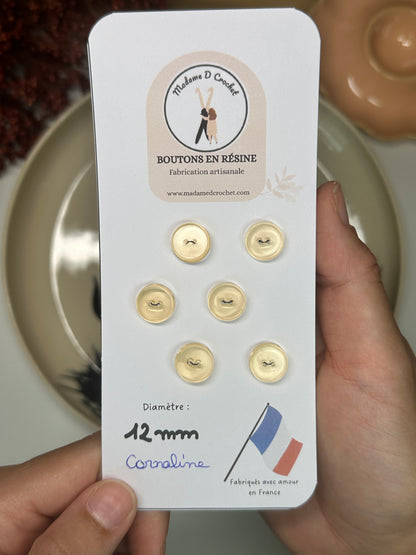 Précieux 12mm lisse