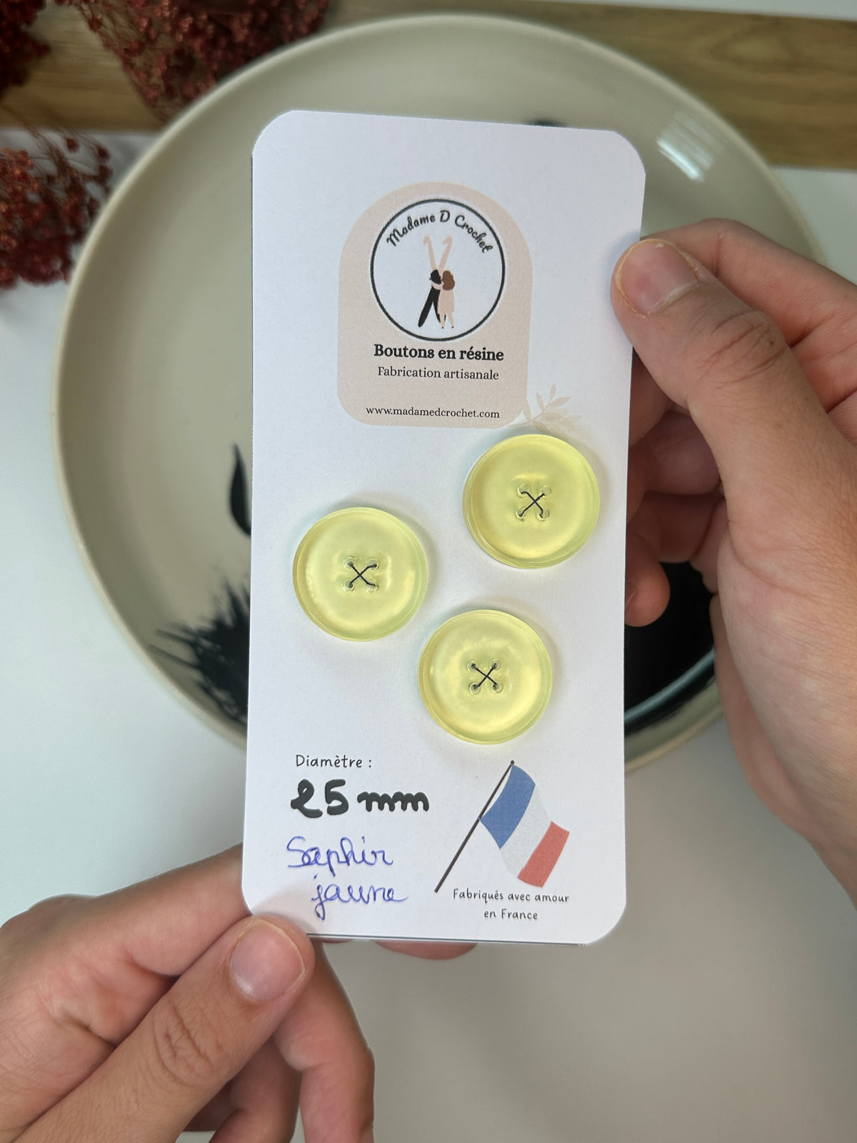 Précieux 25mm lisse
