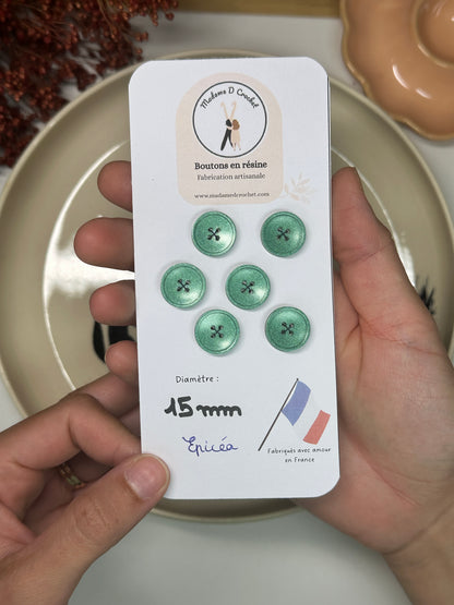 Paillette 15mm avec bordure