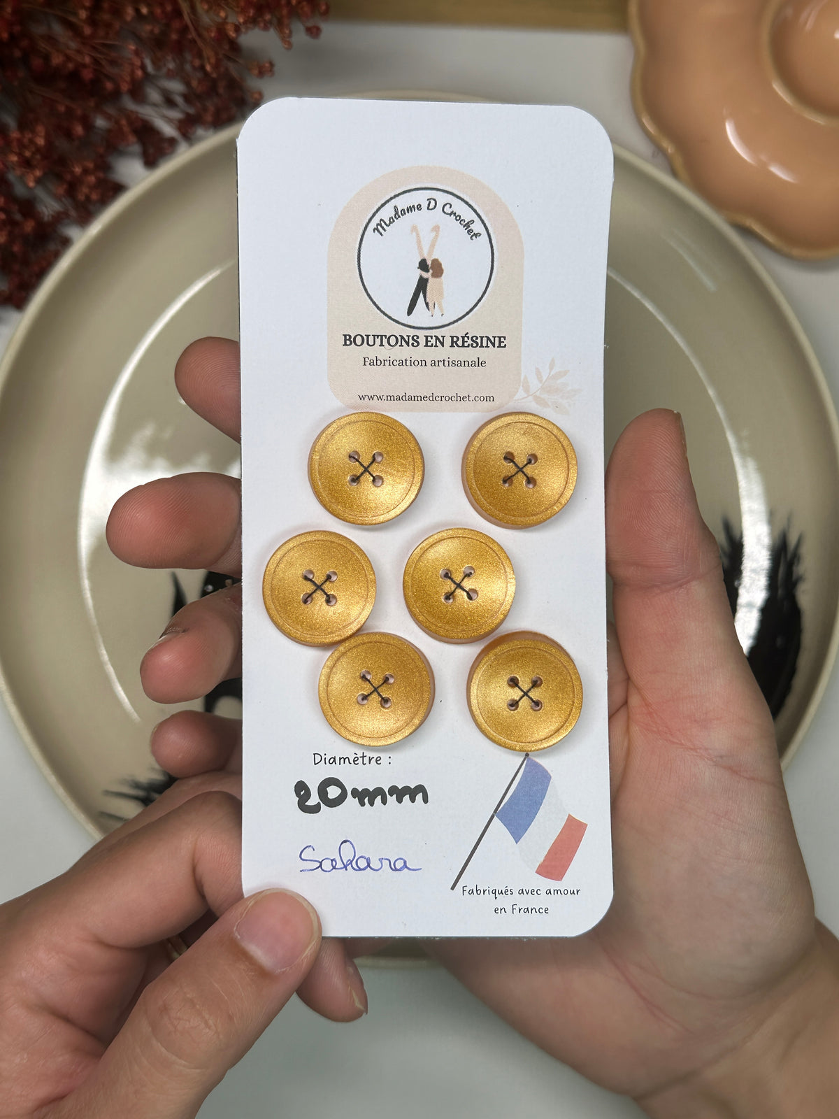 Paillette 20mm avec bordure