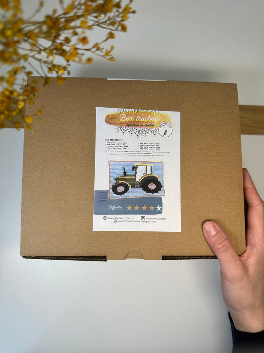 Box tapisserie Tracteur