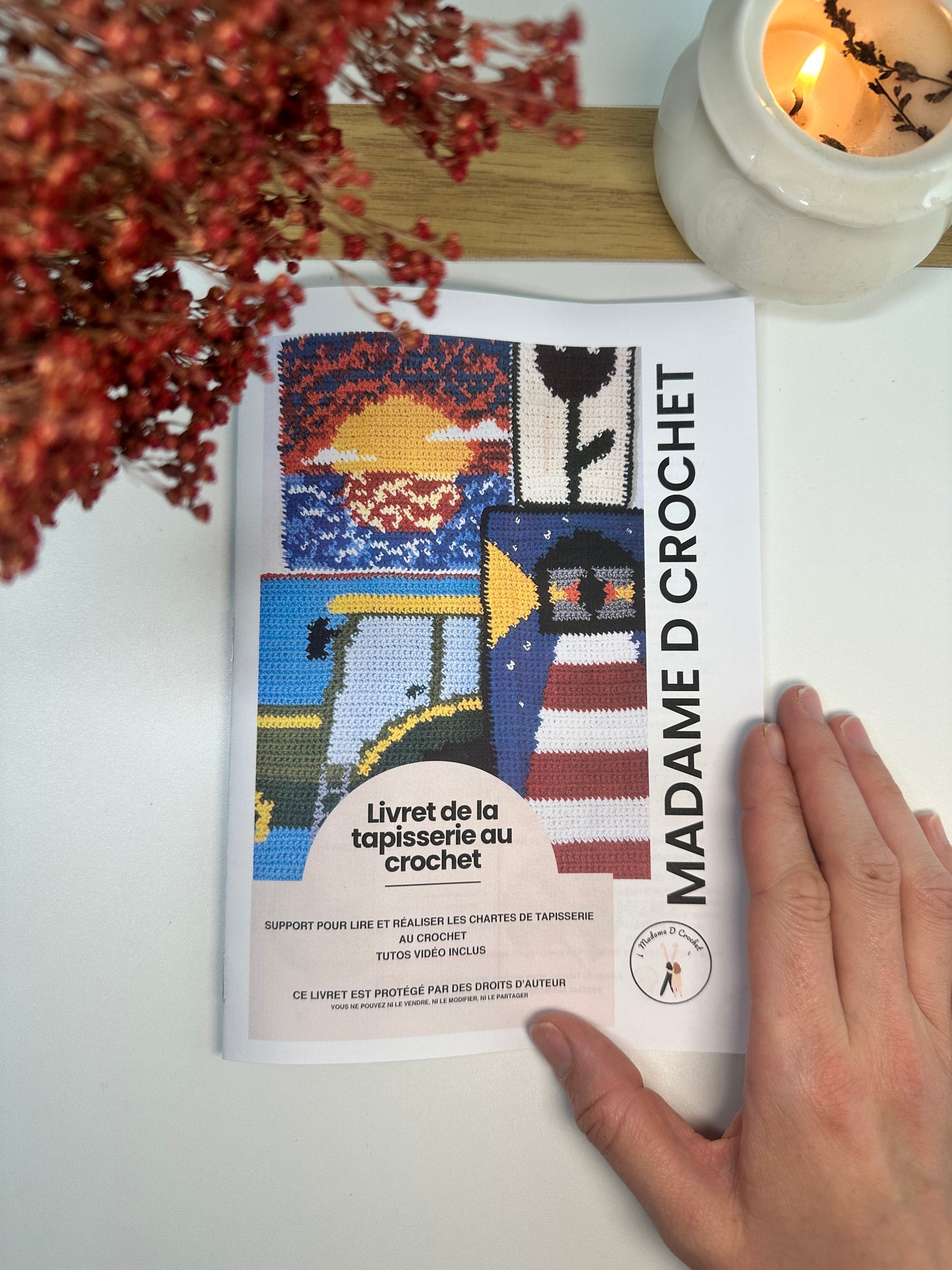 Option livret tapisserie imprimé FR