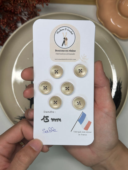 Paillette 15mm avec bordure