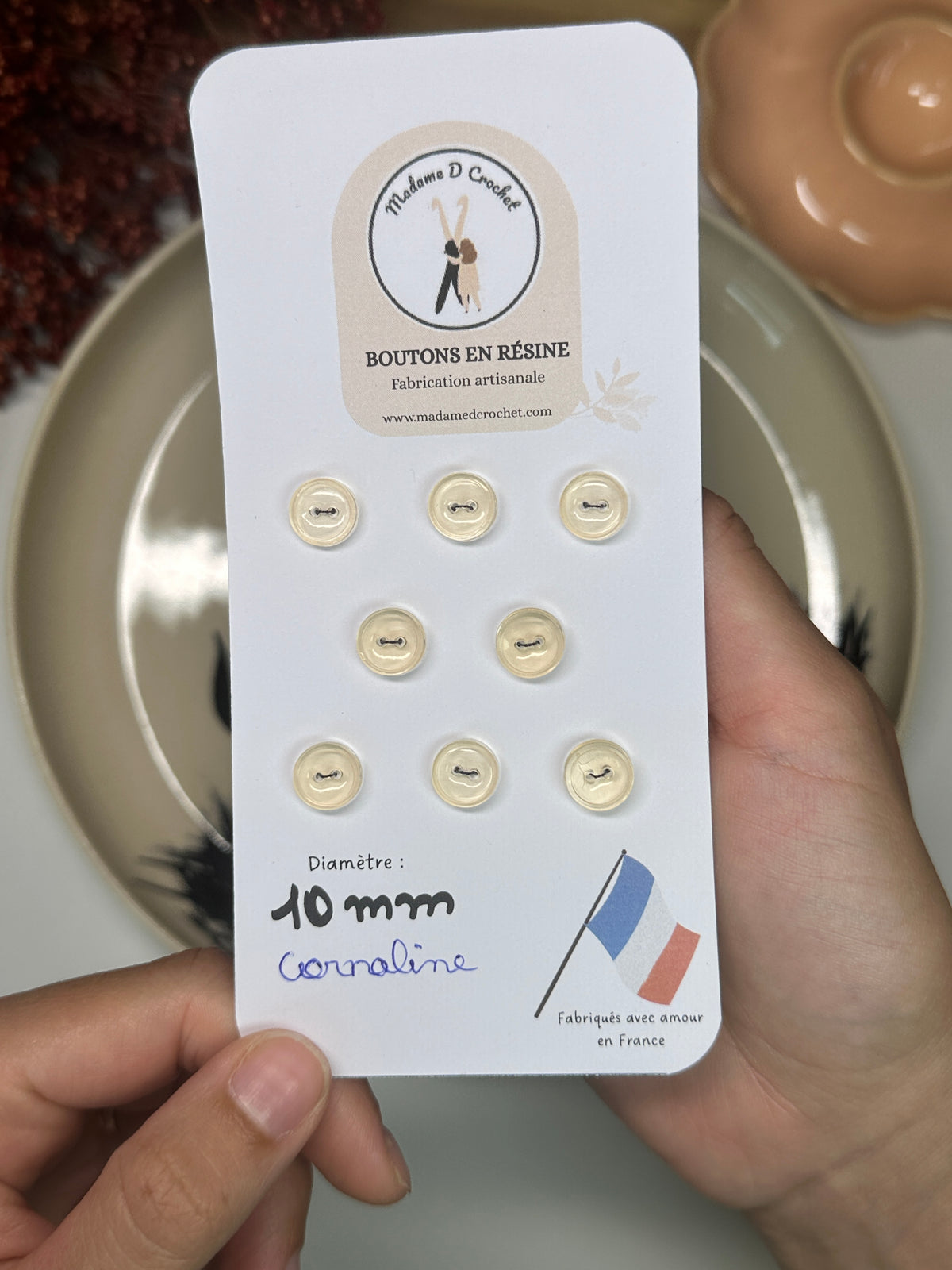 Précieux 10mm avec bordure