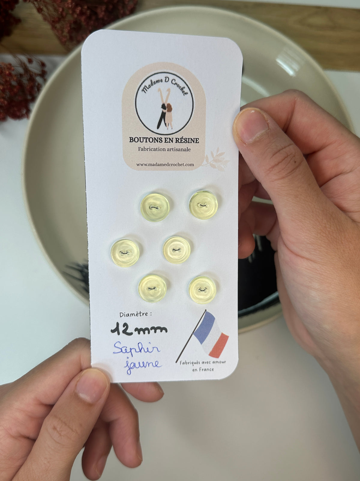 Précieux 12mm avec bordure