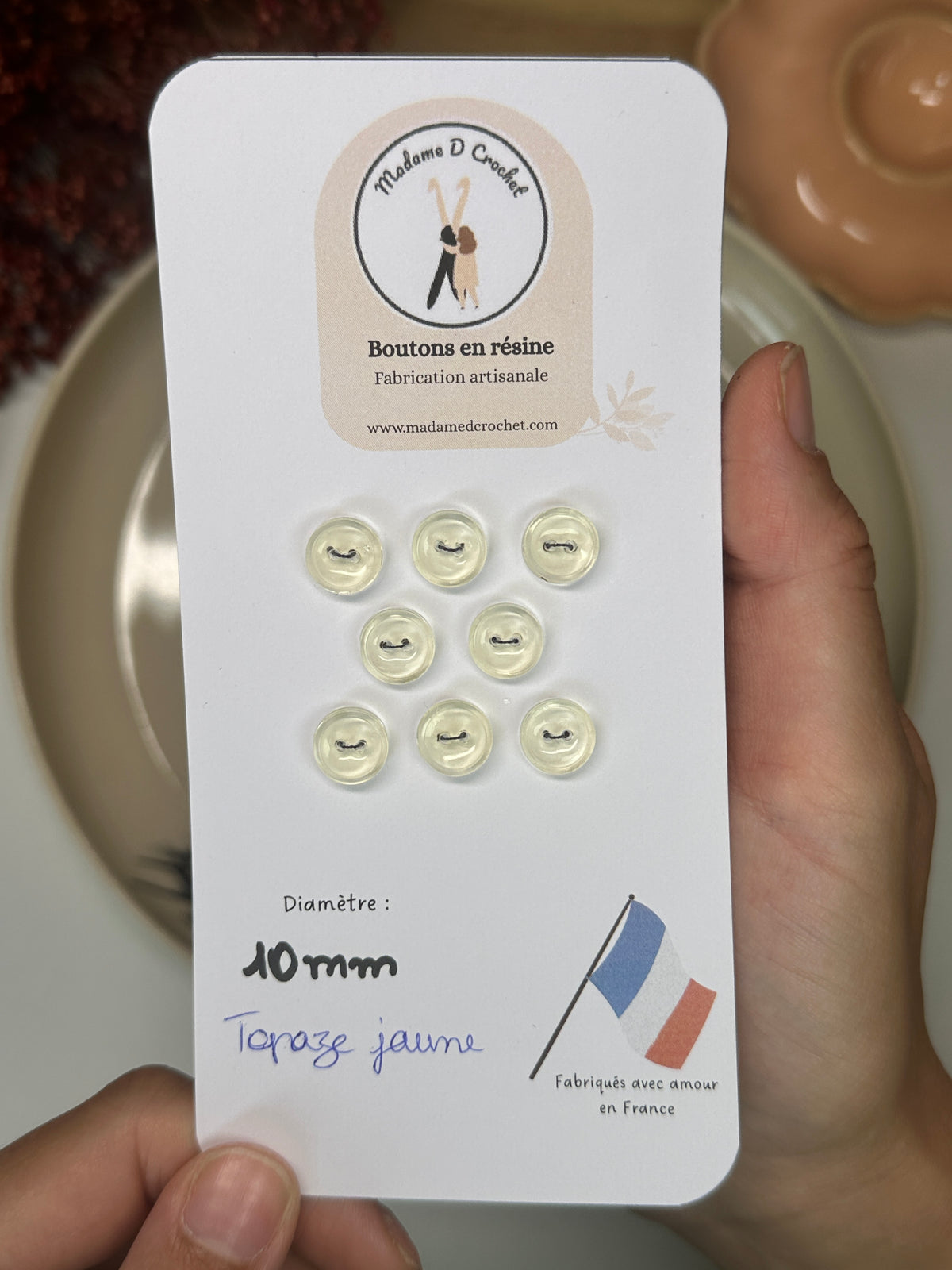 Précieux 10mm avec bordure