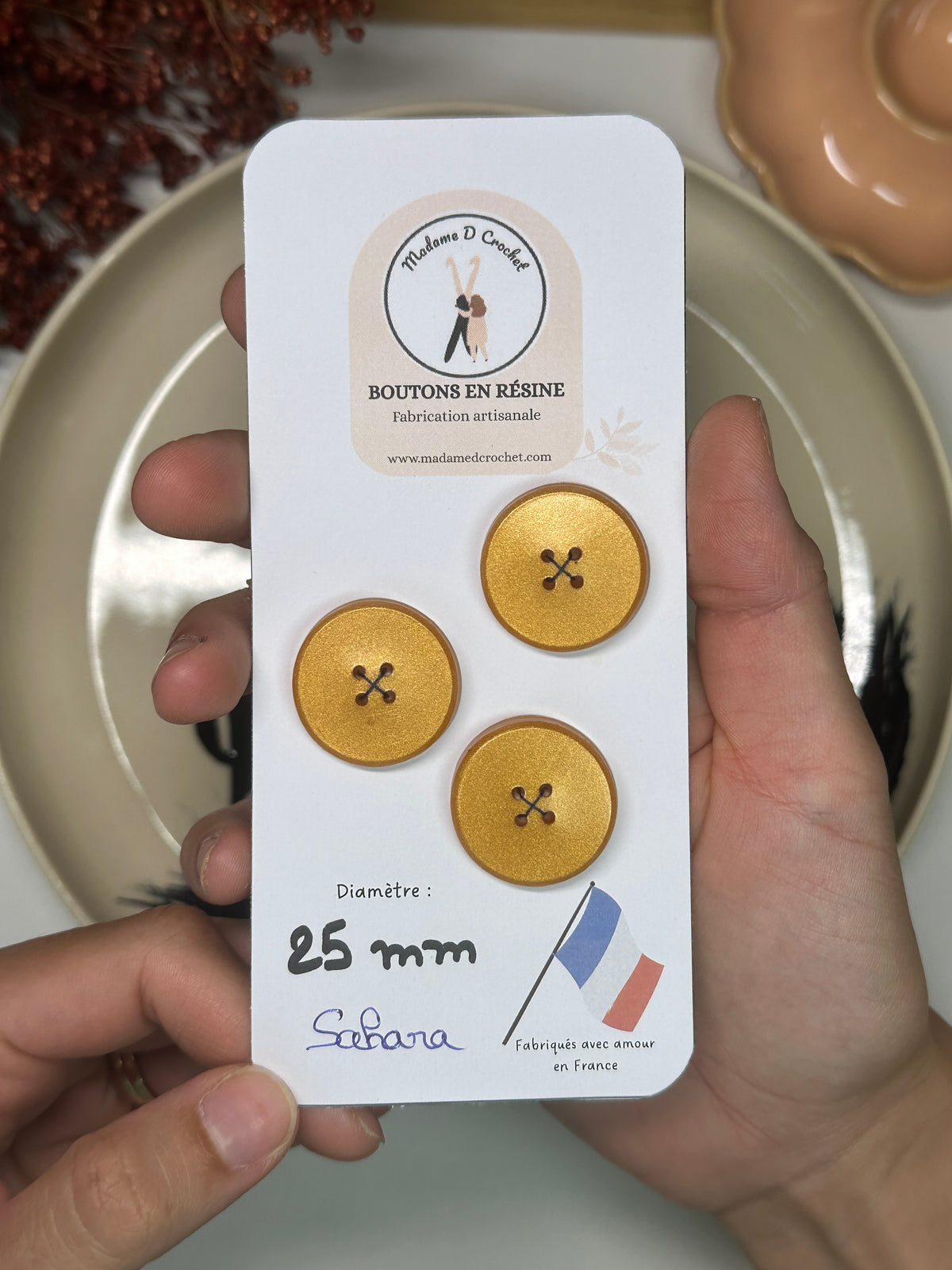 Paillette 25mm lisse