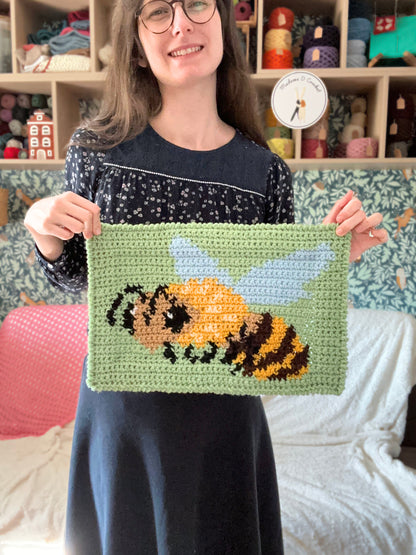 Box tapisserie Abeille