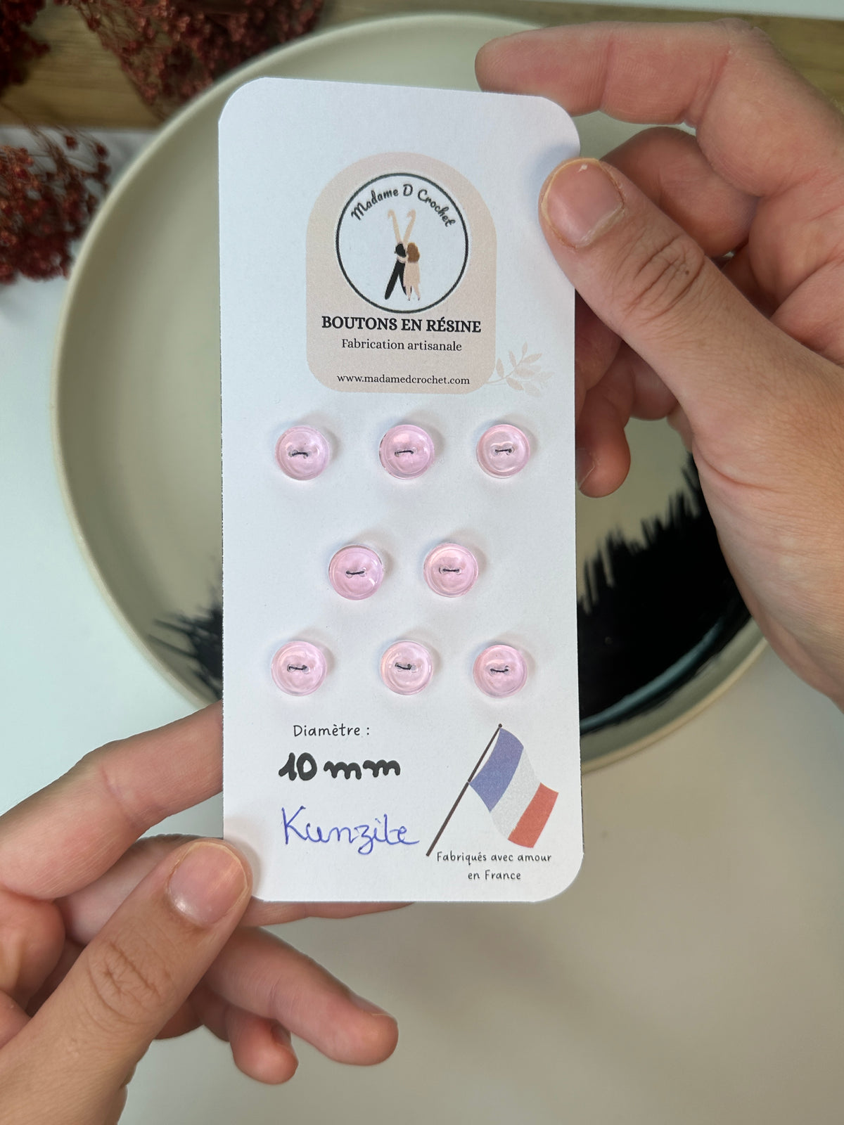 Précieux 10mm avec bordure