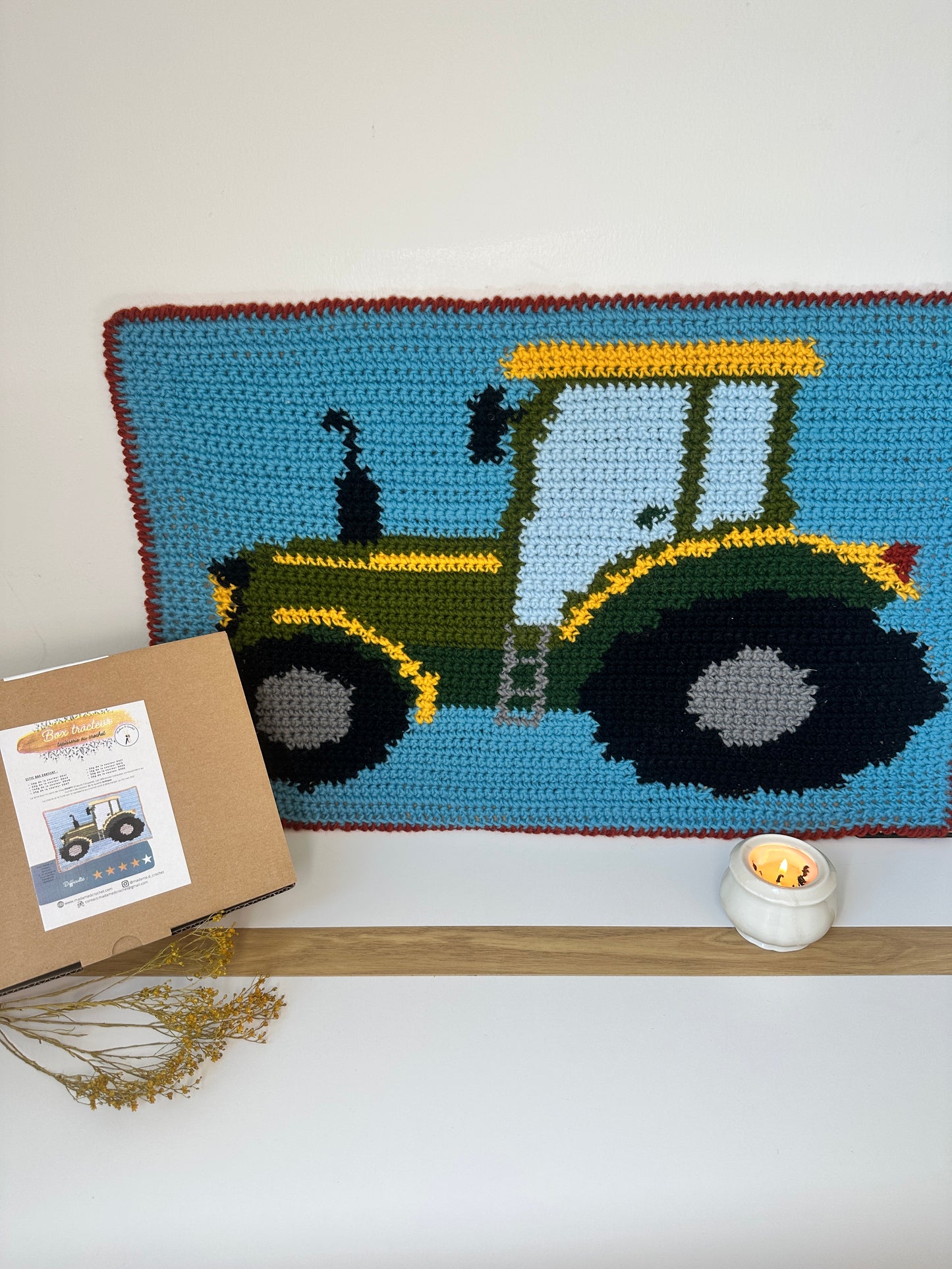 Box tapisserie Tracteur