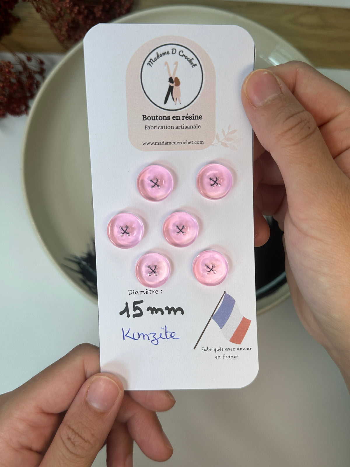 Précieux 15mm lisse