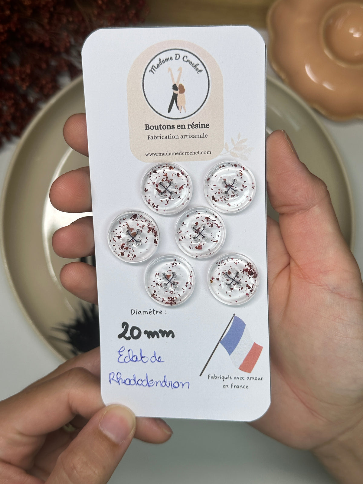 Délicats 20mm lisse