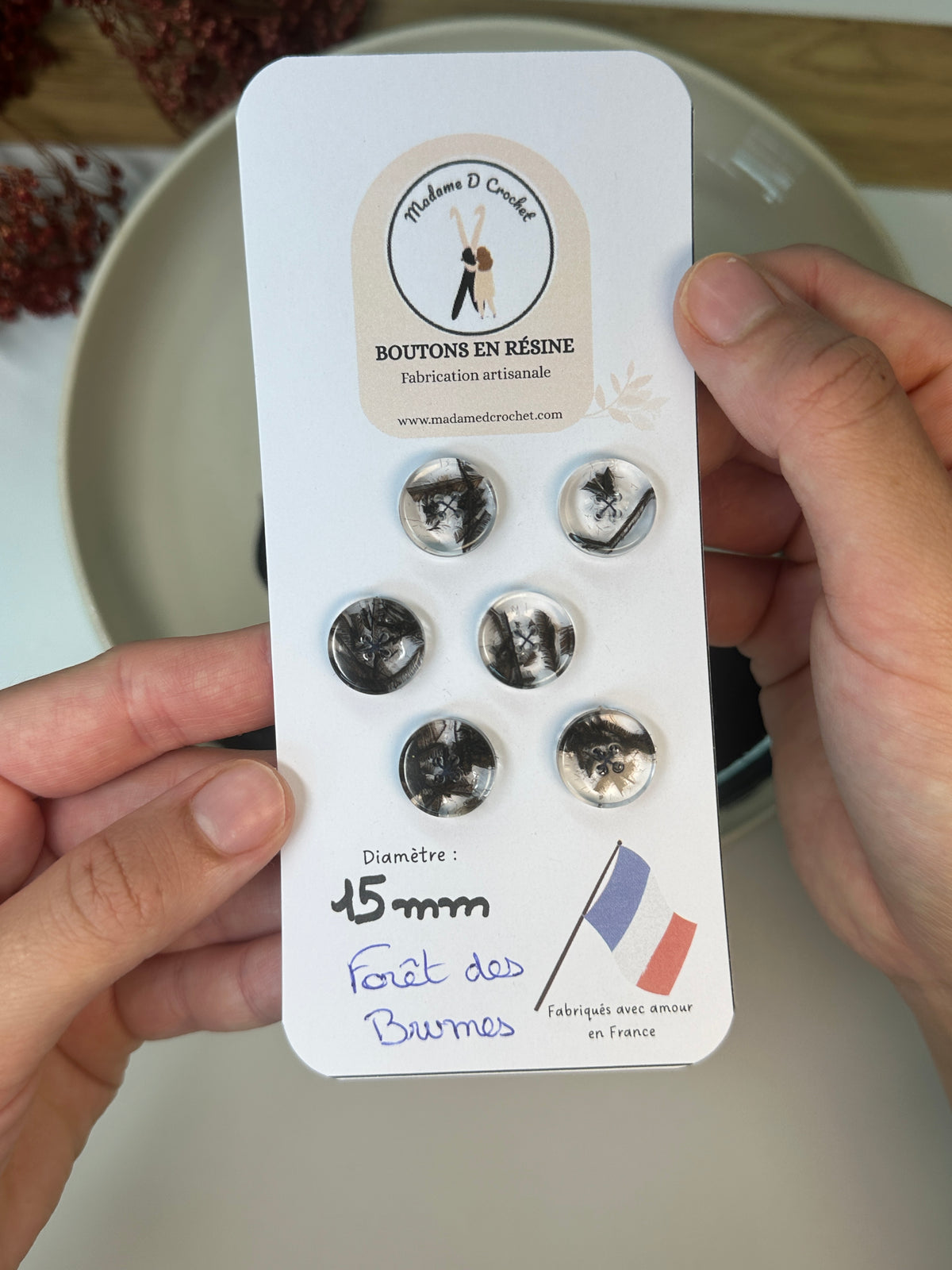 Délicats 15mm lisse