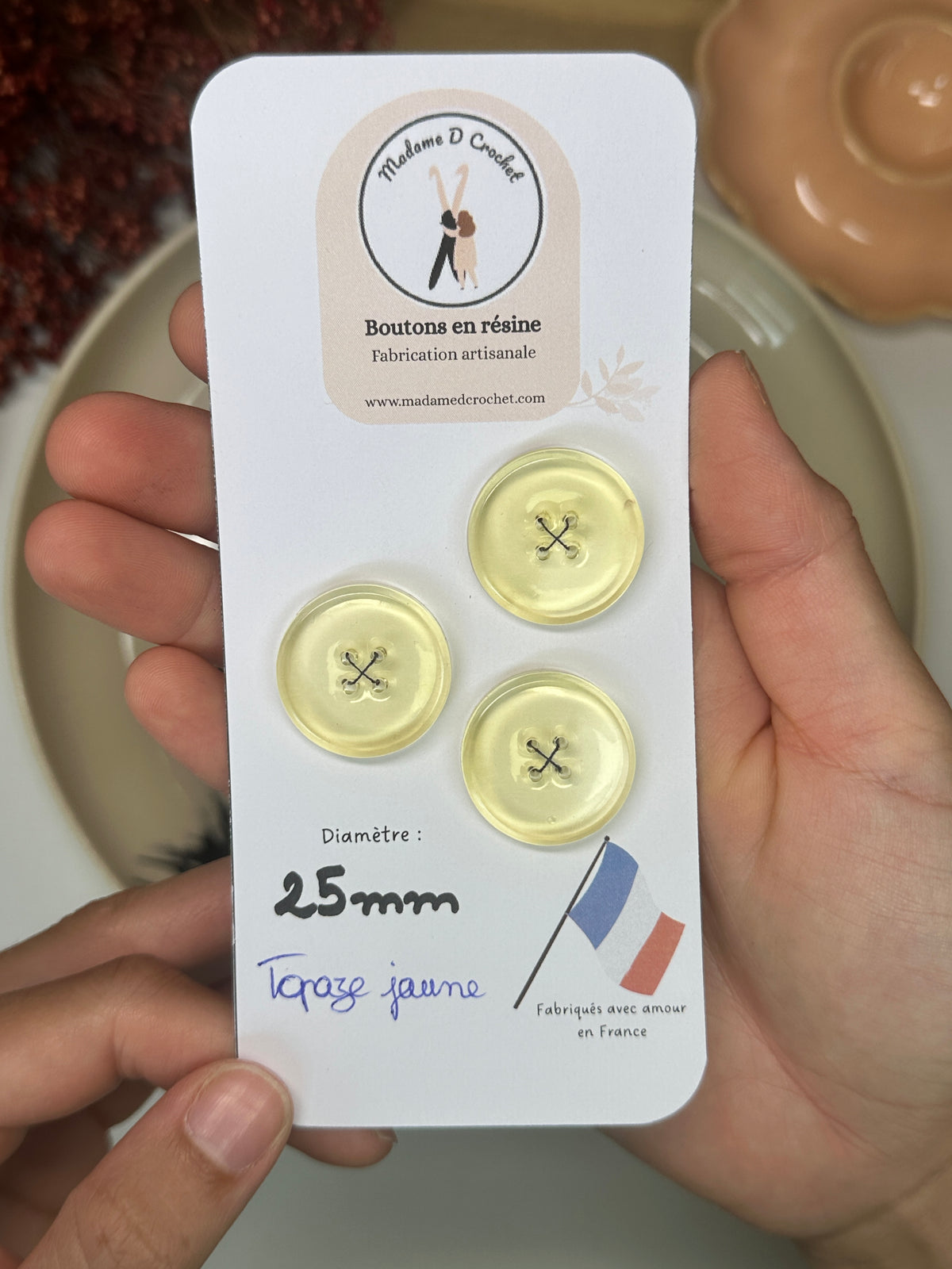 Précieux 25mm lisse