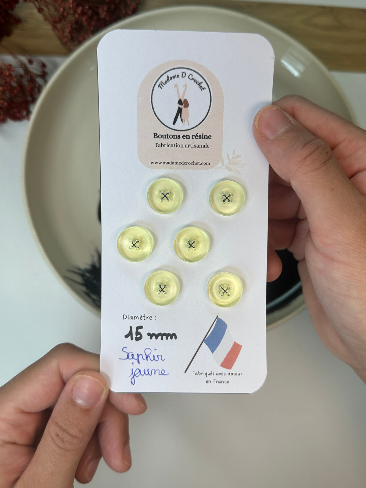 Précieux 15mm lisse