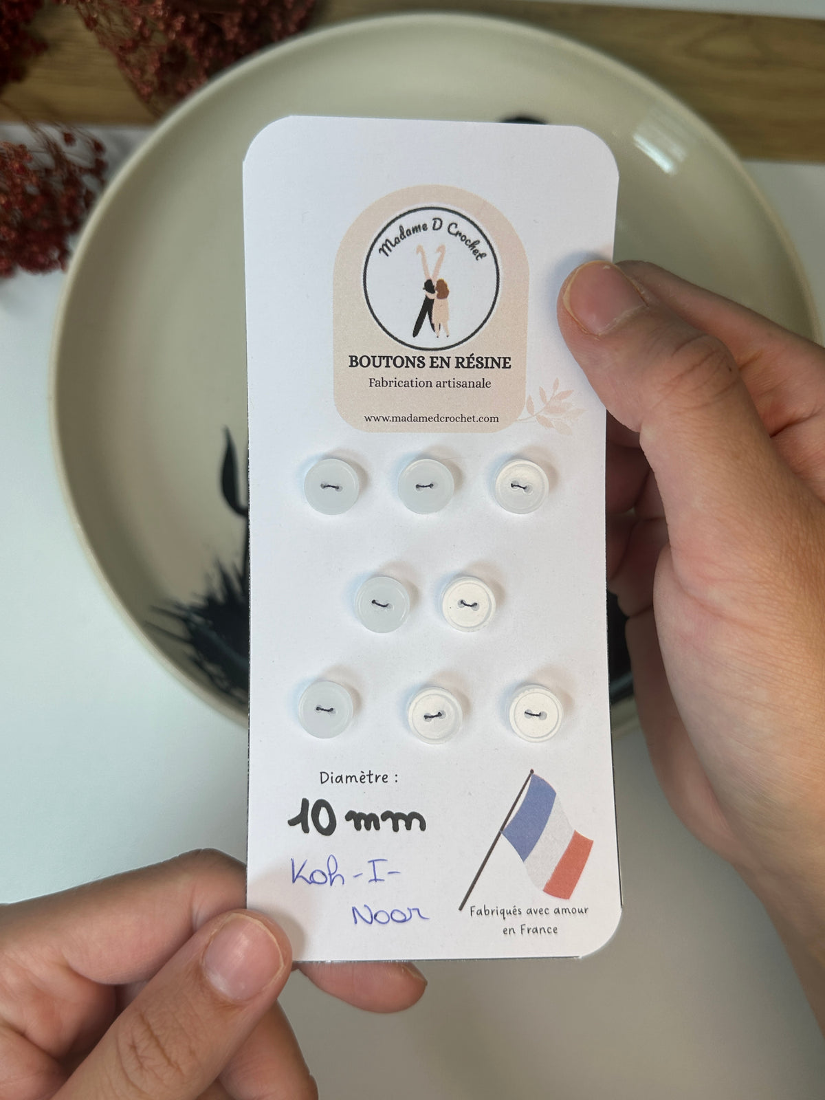 Précieux 10mm avec bordure