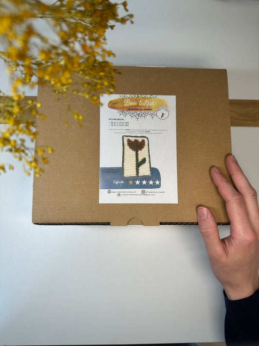 Box tapisserie Tulipe