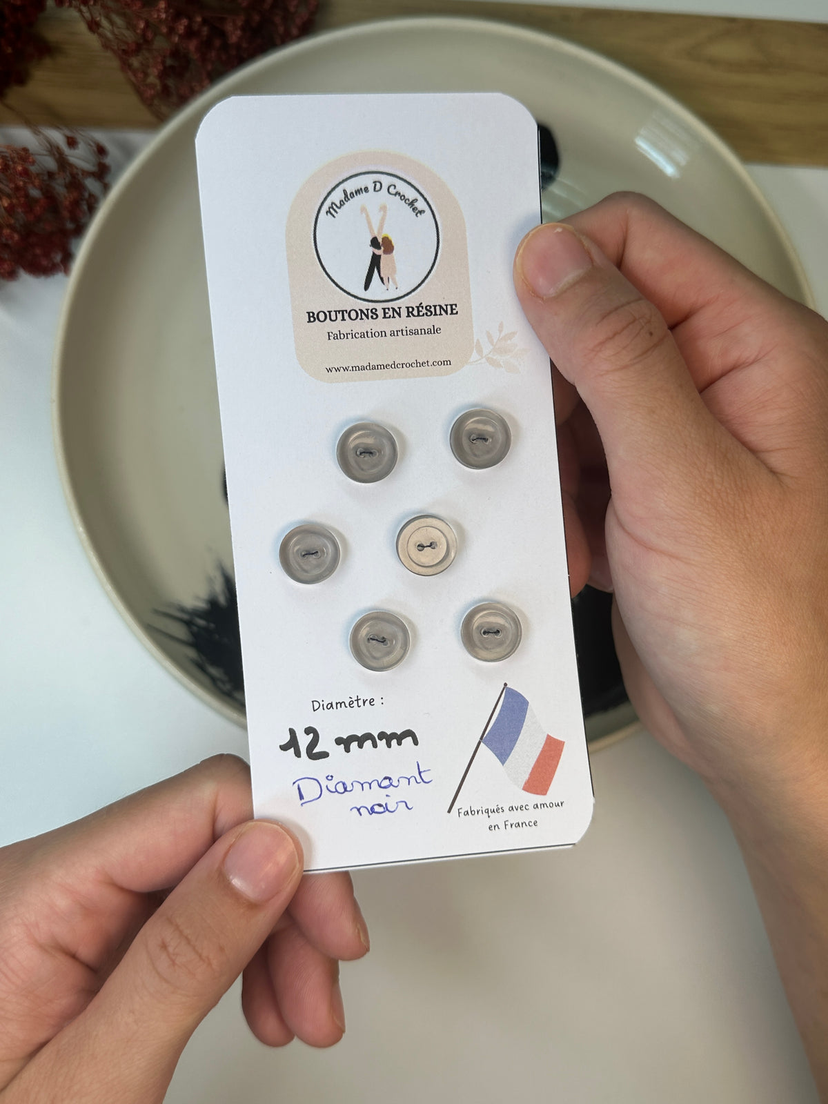 Précieux 12mm avec bordure