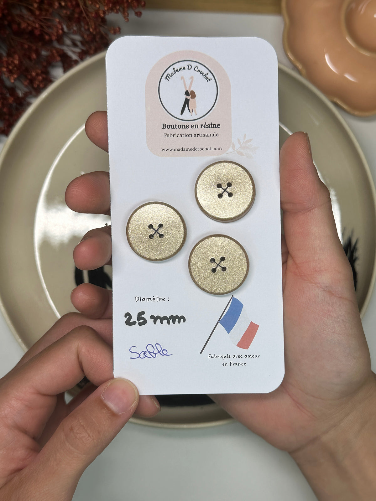 Paillette 25mm lisse
