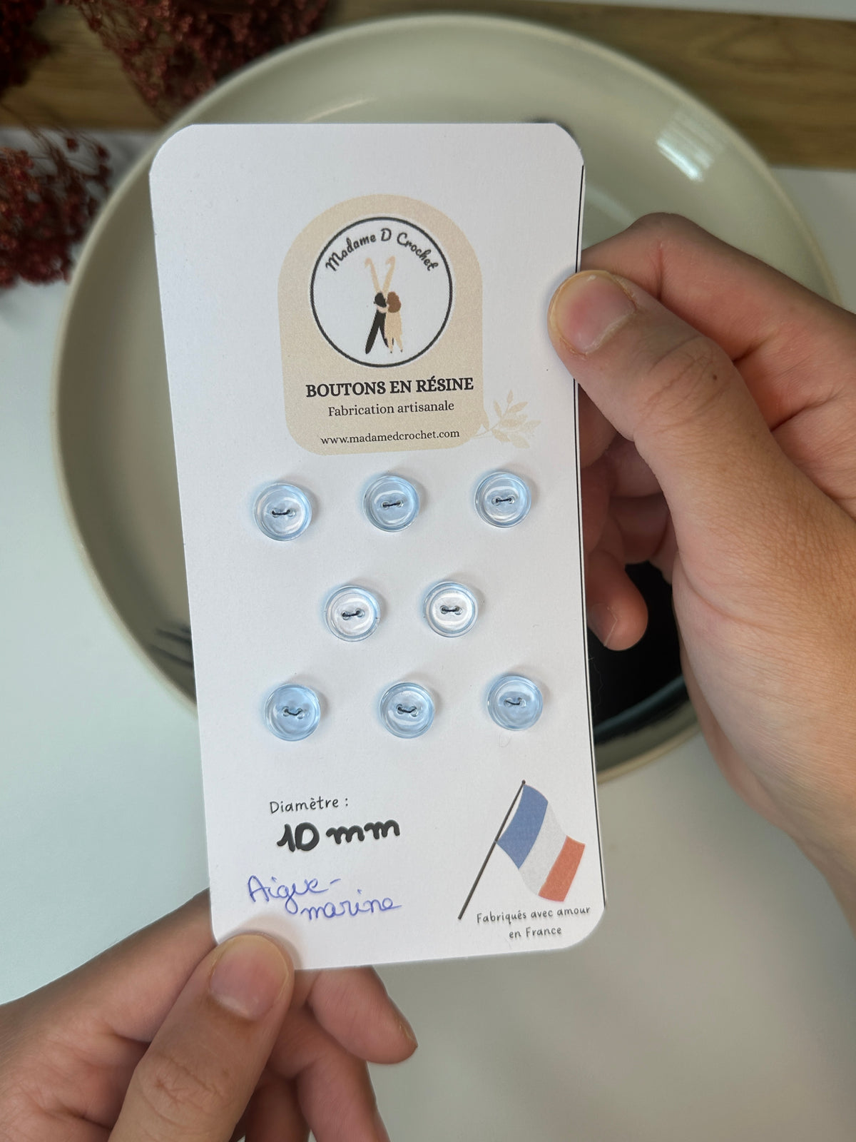 Précieux 10mm avec bordure