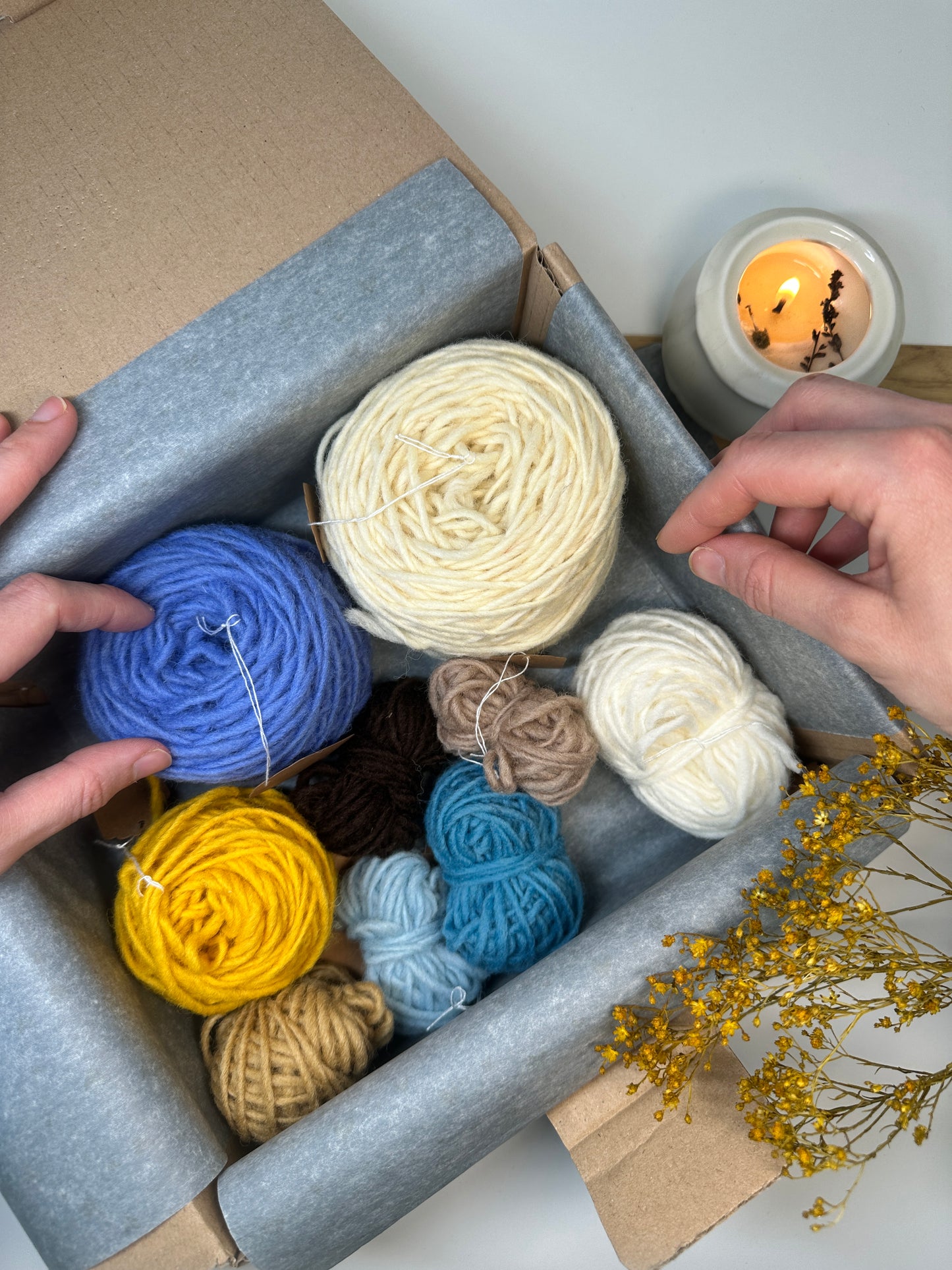 Box tapisserie Vierge aimante