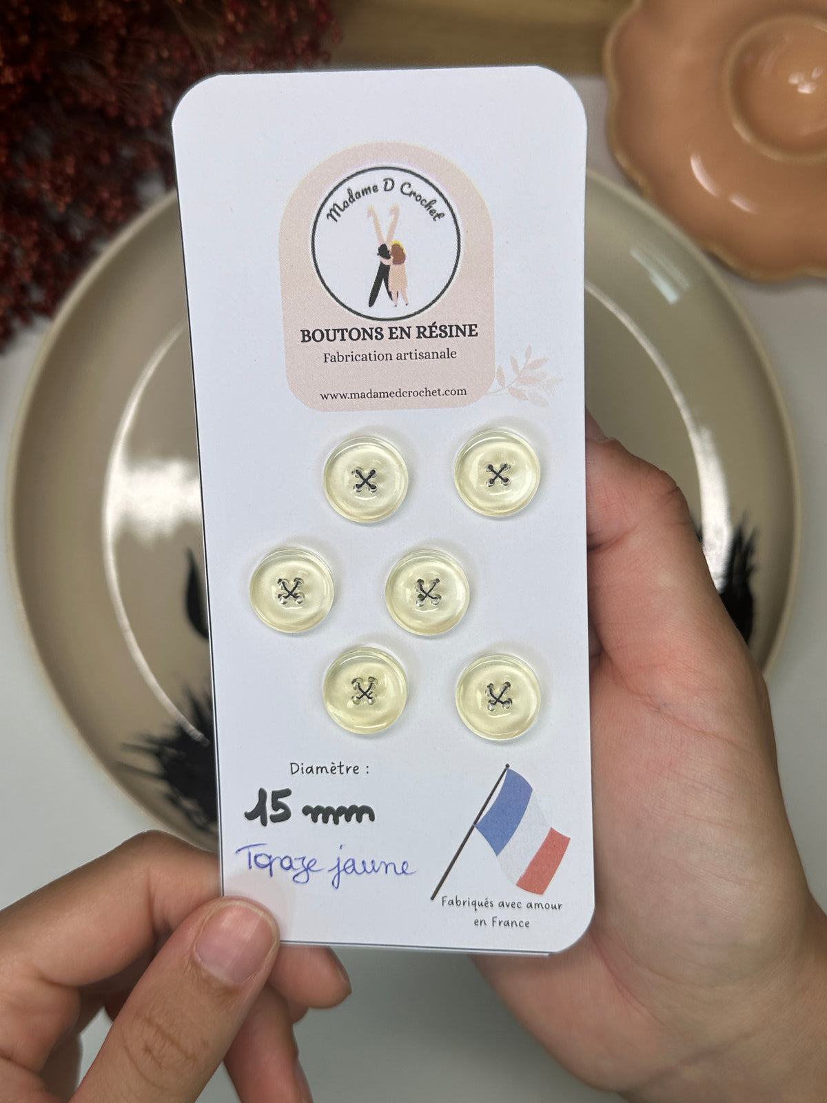 Précieux 15mm lisse