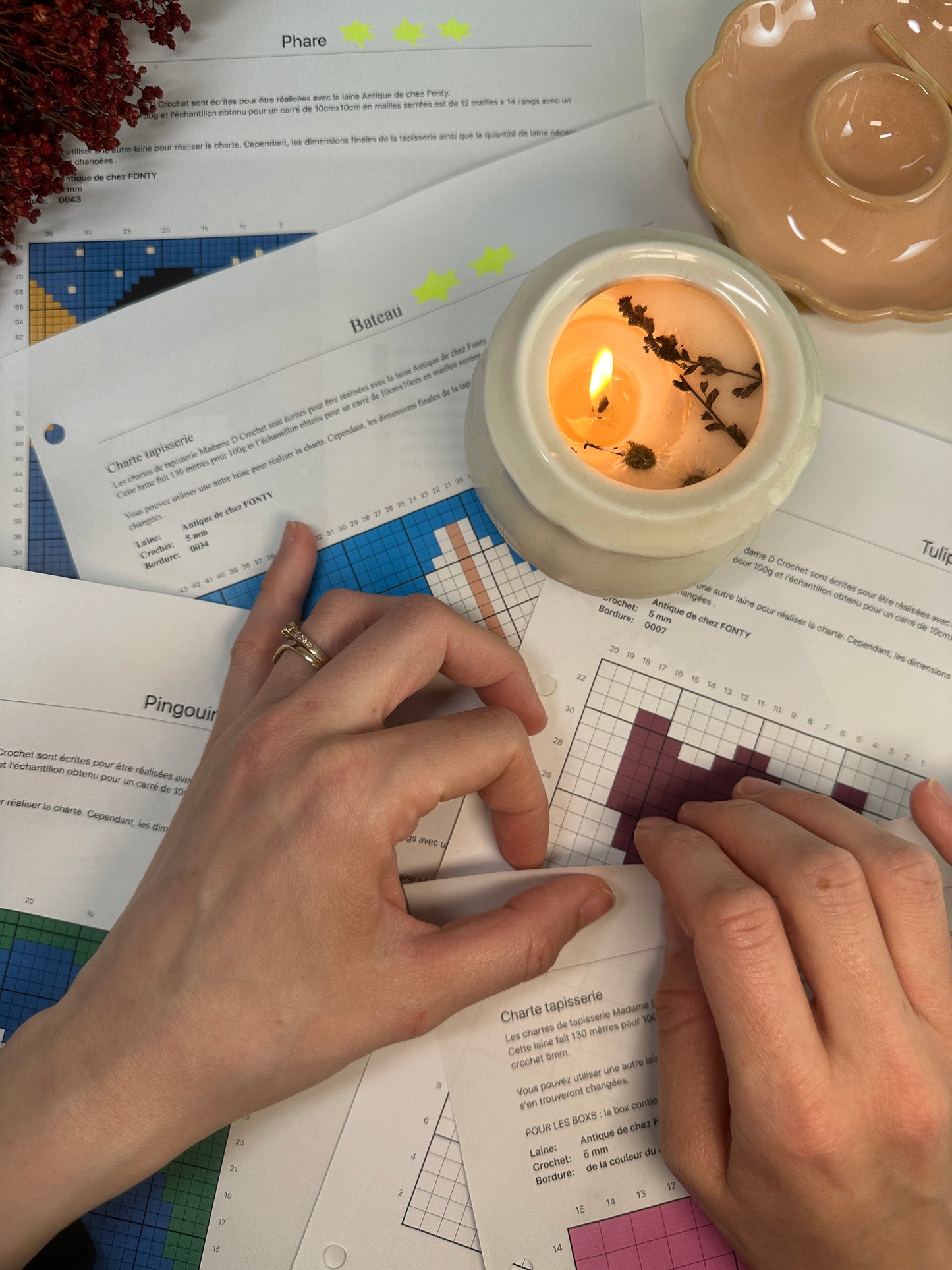 Option charte tapisserie imprimée FR