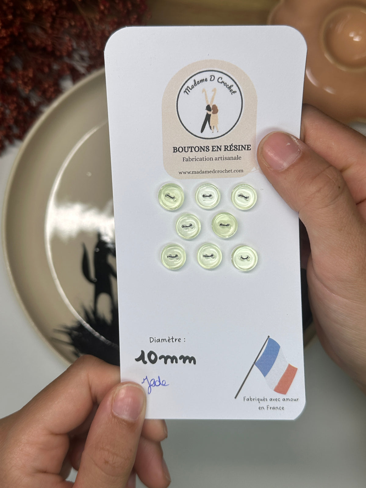 Précieux 10mm avec bordure