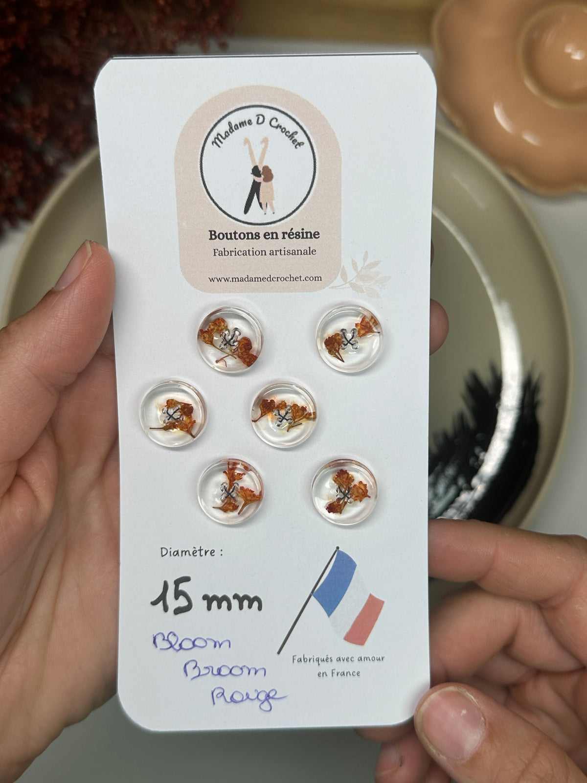 Délicats 15mm lisse